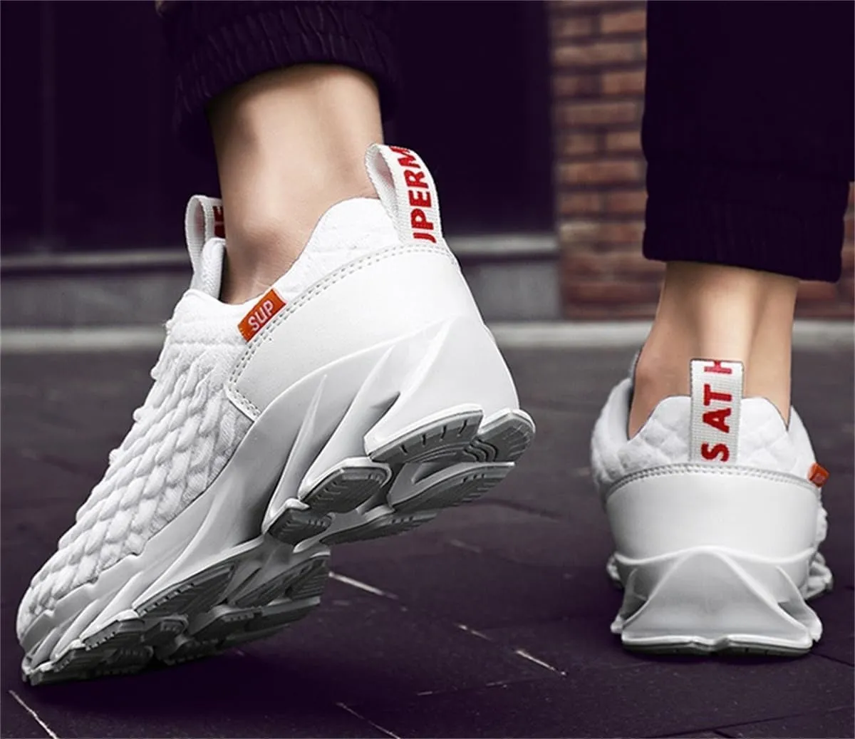 Men's Running Shoe, Breathable Mesh Walking Sneakers, 2024 Fashion Casual Non-Slip Cushioning Sport Athletic Gym Workout Shoes
