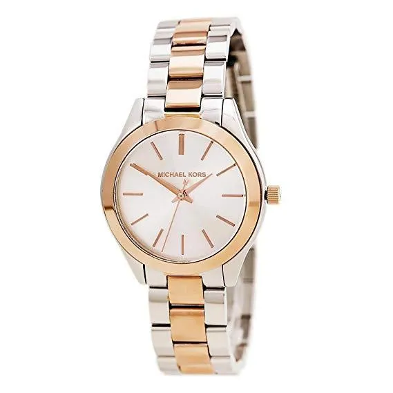 Michael Kors Slim Runway Two-tone Ladies Watch Women's Watch MK3204