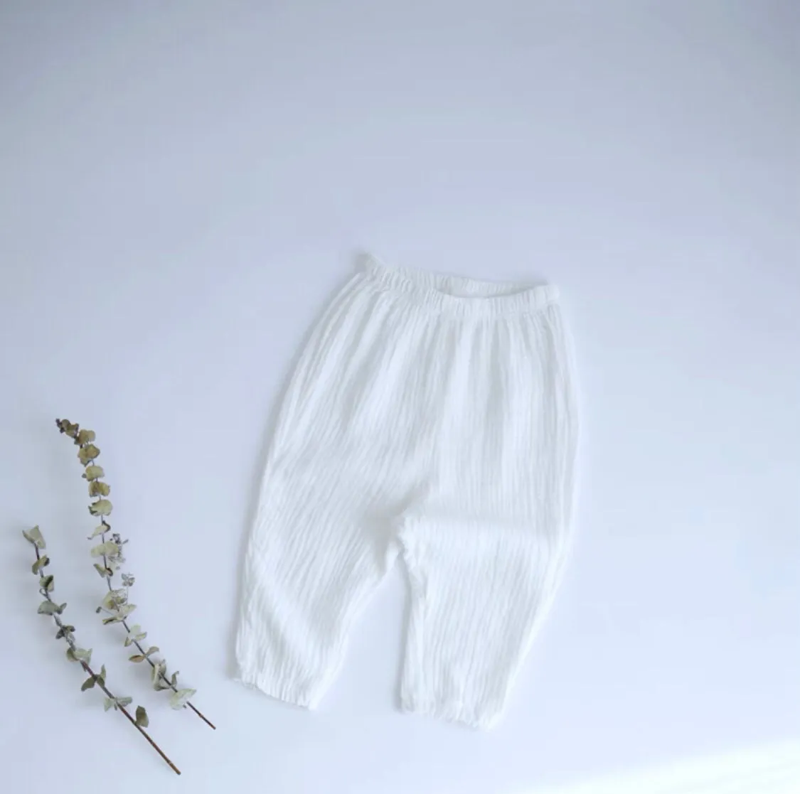 MUSLIN COTTON PANTS [PREORDER]