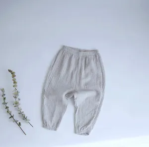 MUSLIN COTTON PANTS [PREORDER]