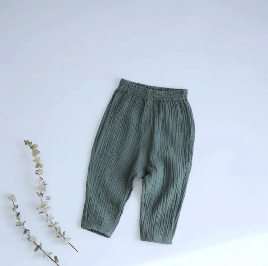 MUSLIN COTTON PANTS [PREORDER]