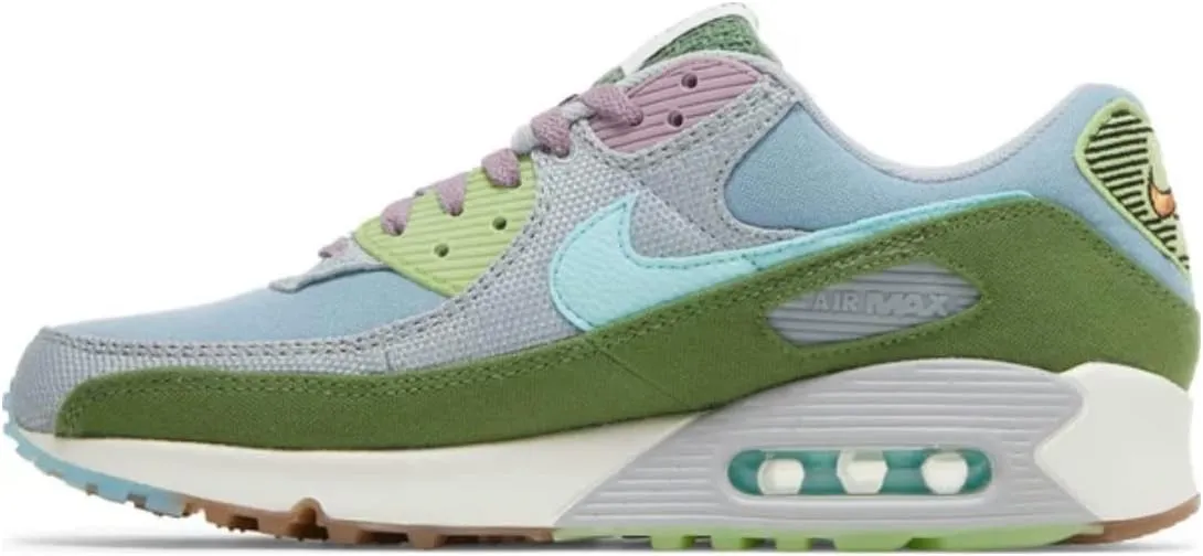 Nike Air Max 90 Mens Shoes SE Sun Club Blue Copa Grey Sz11