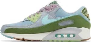Nike Air Max 90 Mens Shoes SE Sun Club Blue Copa Grey Sz11