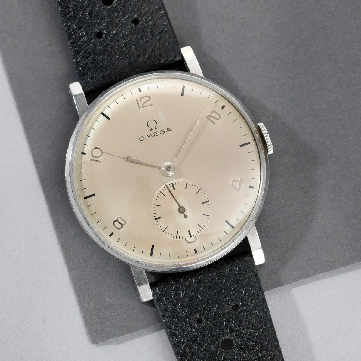 Omega ‘Square Lug’ Jumbo Calatrava 1940s