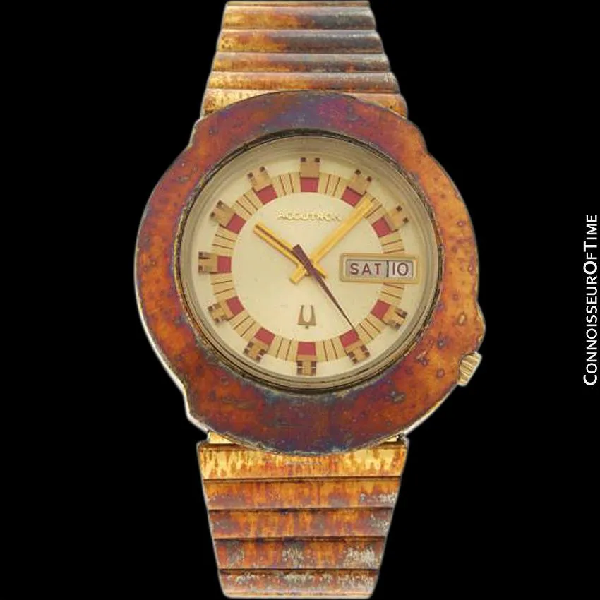 *OWNED & WORN BY ELVIS PRESLEY* - 1971 Bulova Accutron Vintage Mens Watch