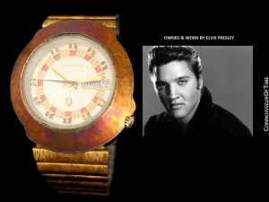 *OWNED & WORN BY ELVIS PRESLEY* - 1971 Bulova Accutron Vintage Mens Watch