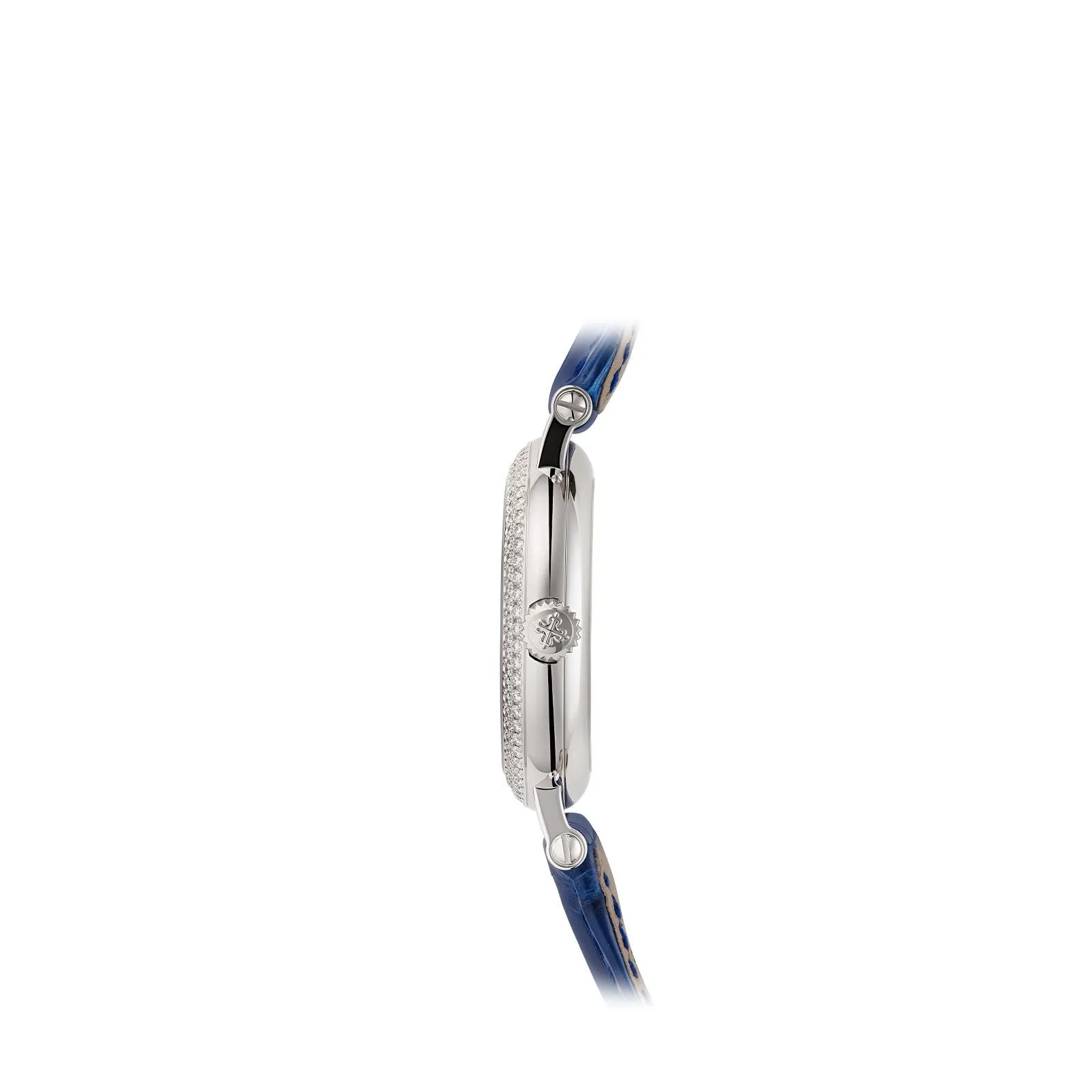 Patek Philippe Complications Moon Phases & Small Seconds, Blue Sunburst Dial 7121/200G-001