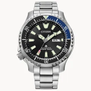 Promaster Dive Automatic Black Dial Stainless Citizen Watch NY0159-57E