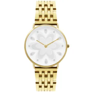 Q-Era Gold Steel Women's  Watch - QV2802-88