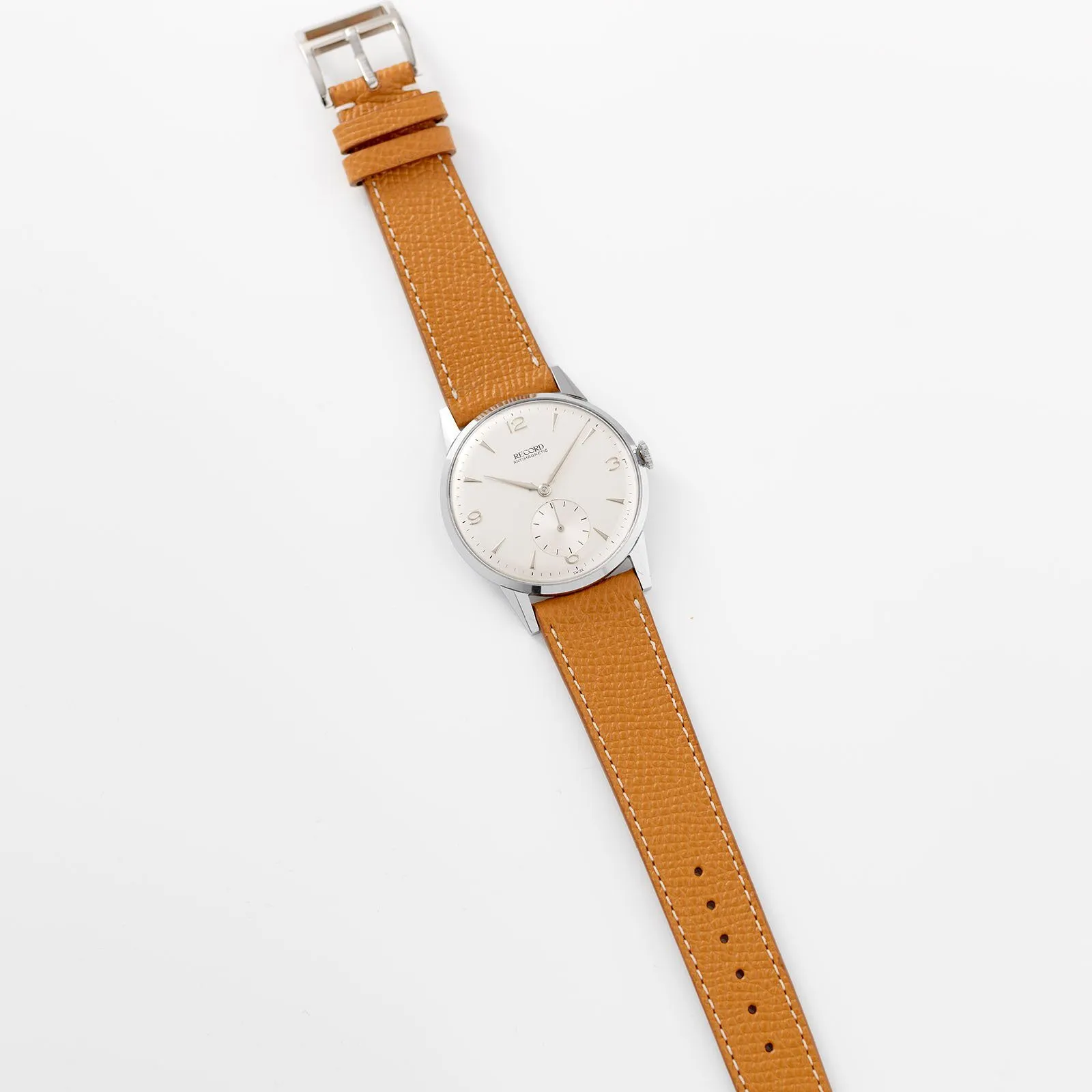 Record Oversize 1950s Large Case 38mm
