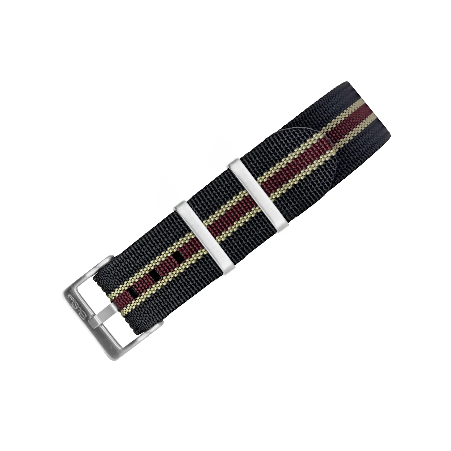 Ribbed Single-Pass - Black, Tan & Red