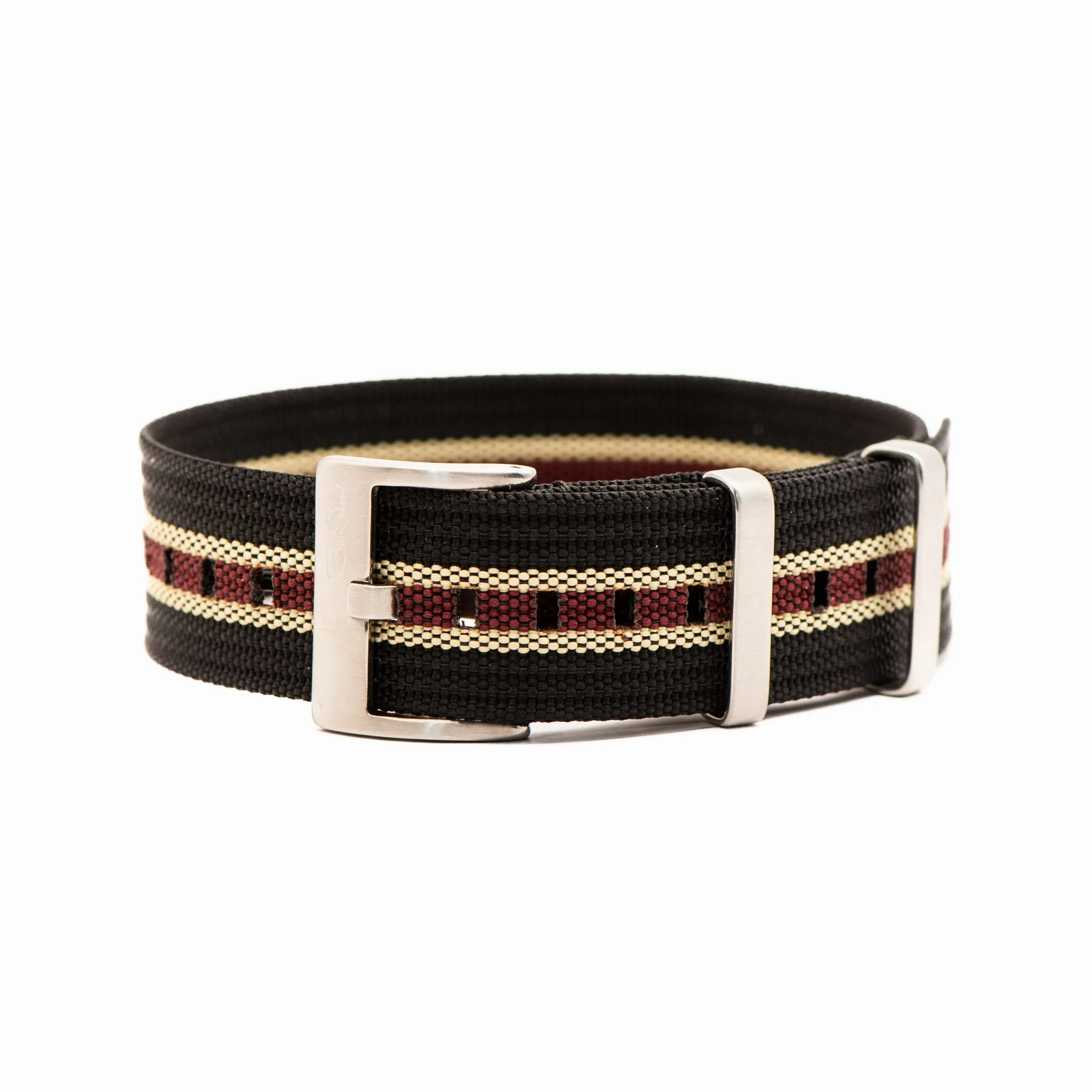 Ribbed Single-Pass - Black, Tan & Red