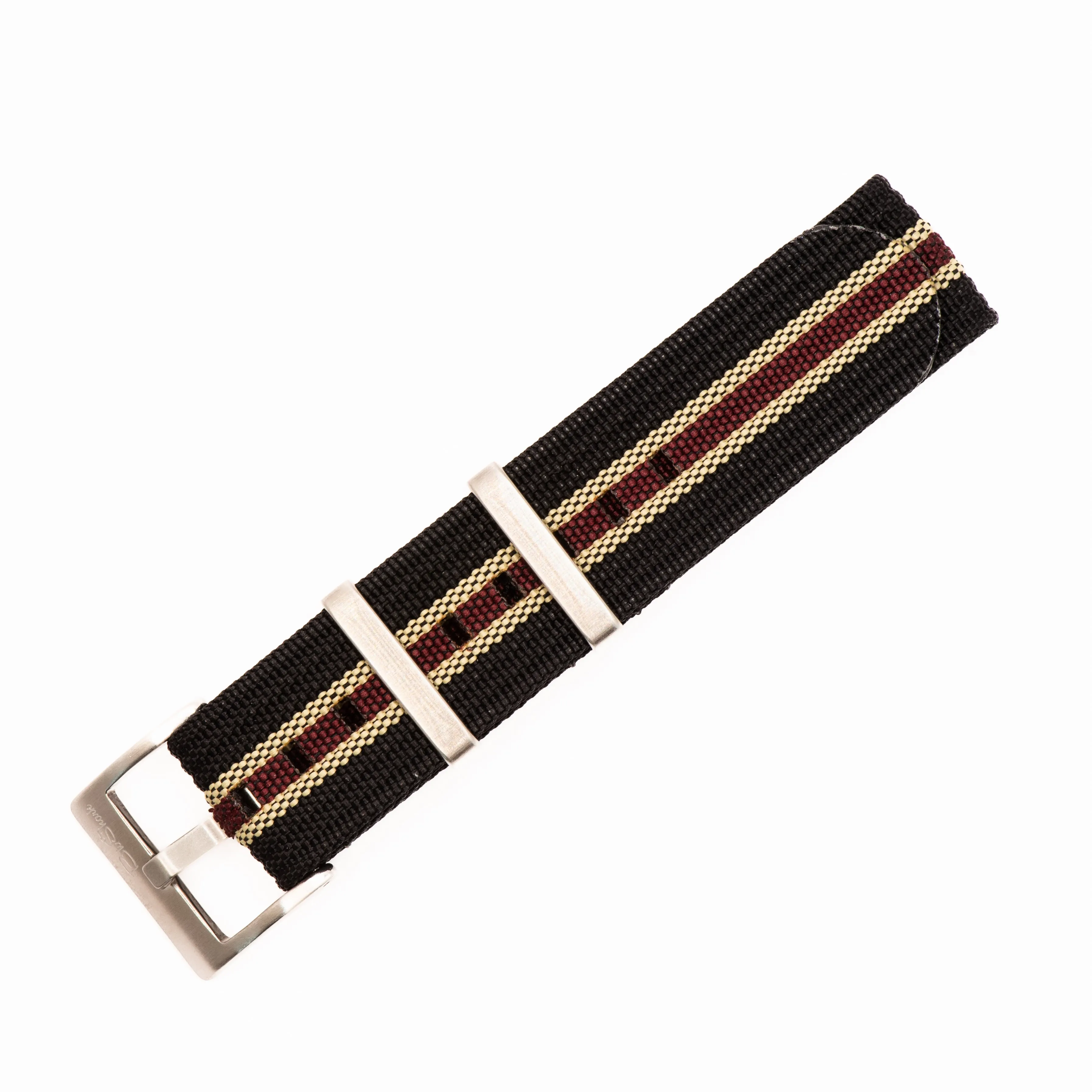 Ribbed Single-Pass - Black, Tan & Red