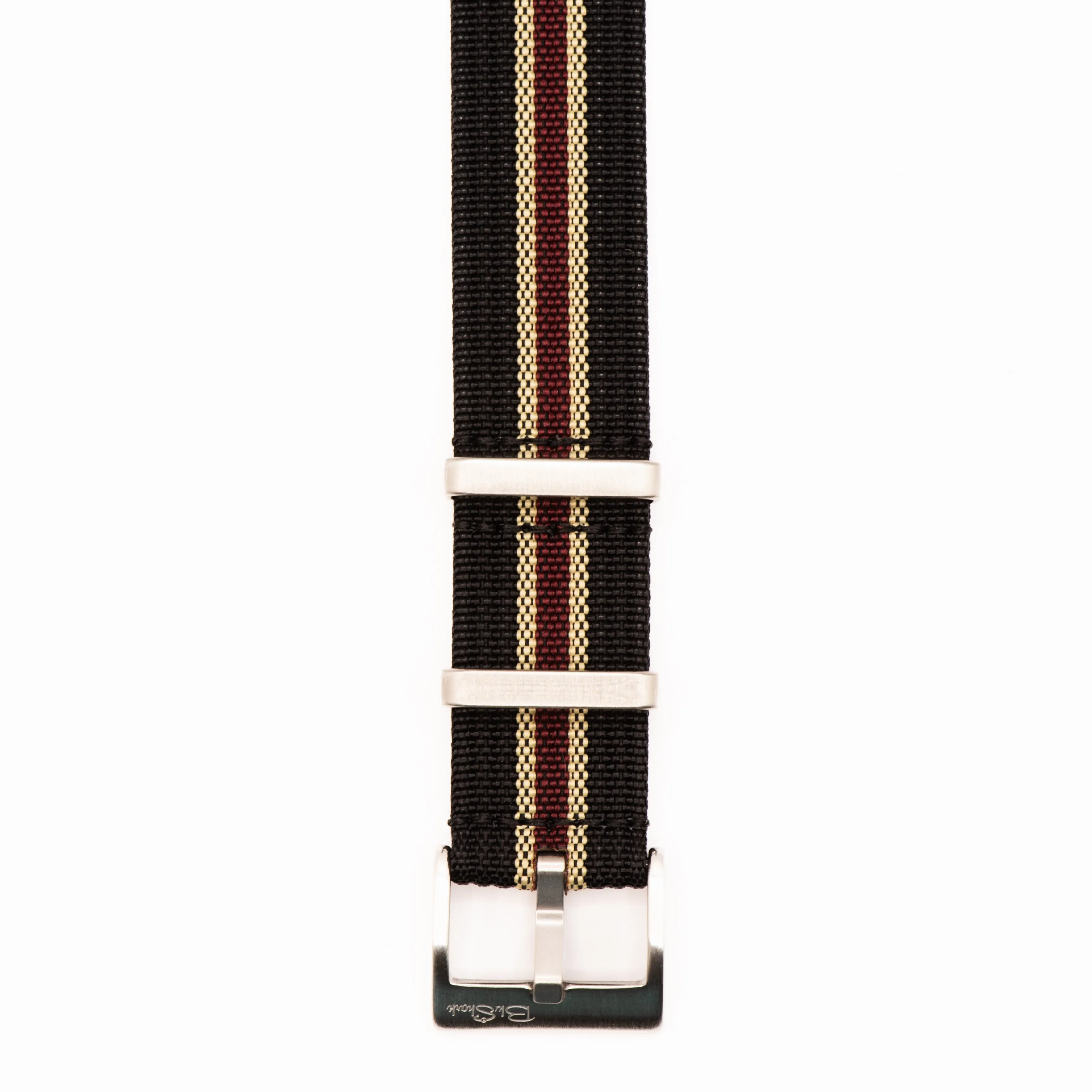 Ribbed Single-Pass - Black, Tan & Red