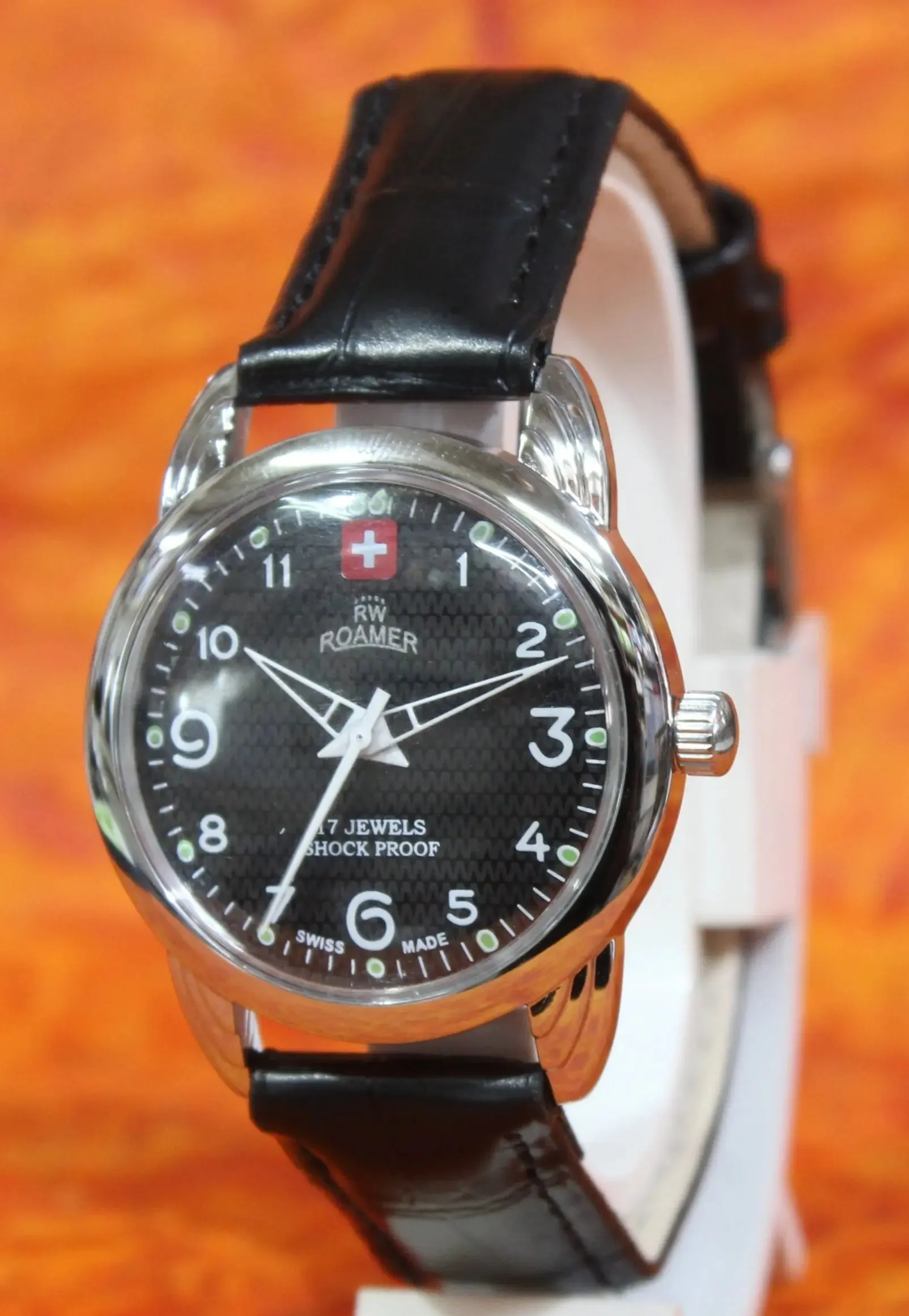 Roamer ST96 Watch 17 Jewels Mechanical Hand Winding Swiss Made Mechanism
