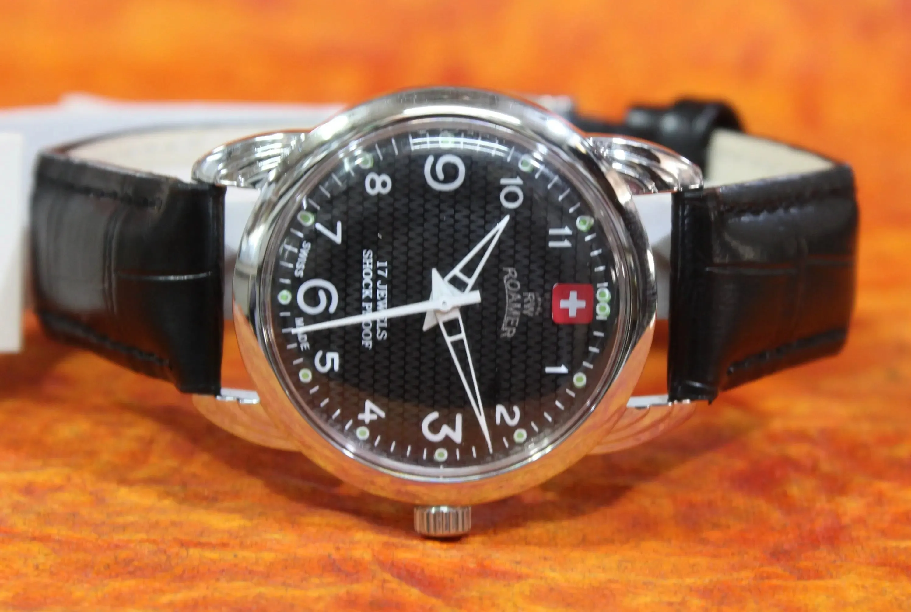 Roamer ST96 Watch 17 Jewels Mechanical Hand Winding Swiss Made Mechanism