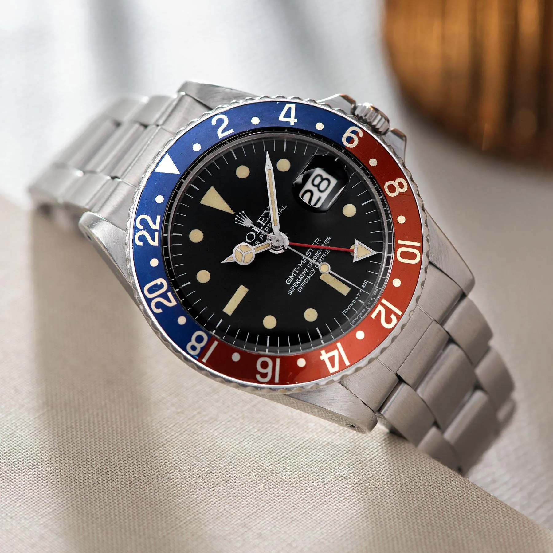 Rolex 1675 Mk3 Radial Dial GMT Master