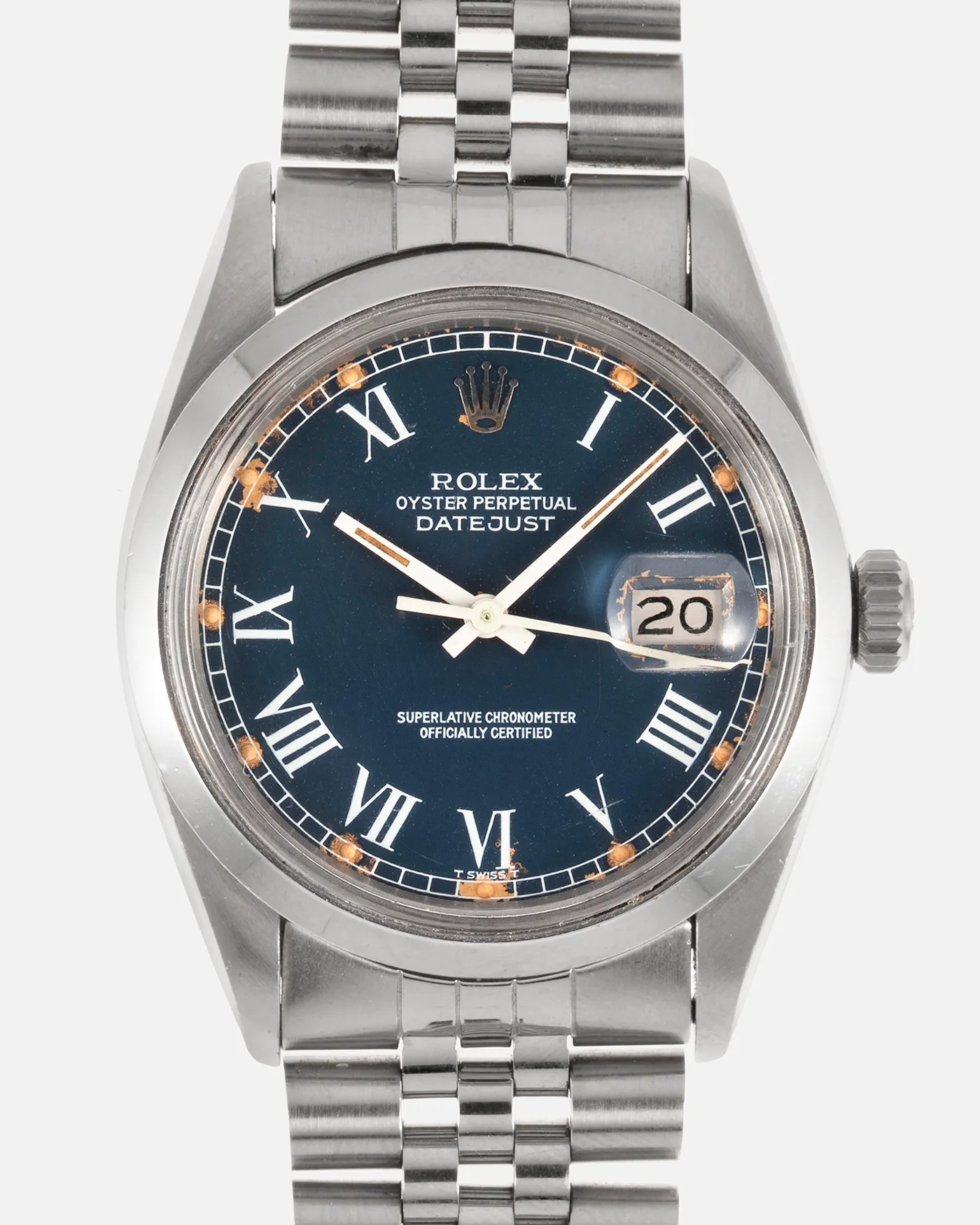 Rolex Datejust 16000 Buckley Blue