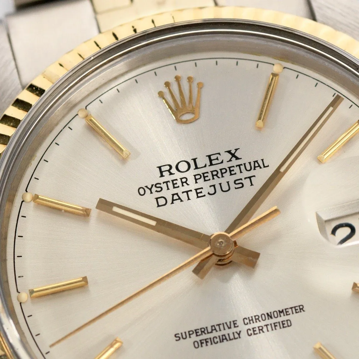 Rolex Datejust Rare Chapter-Ring Dial 16013