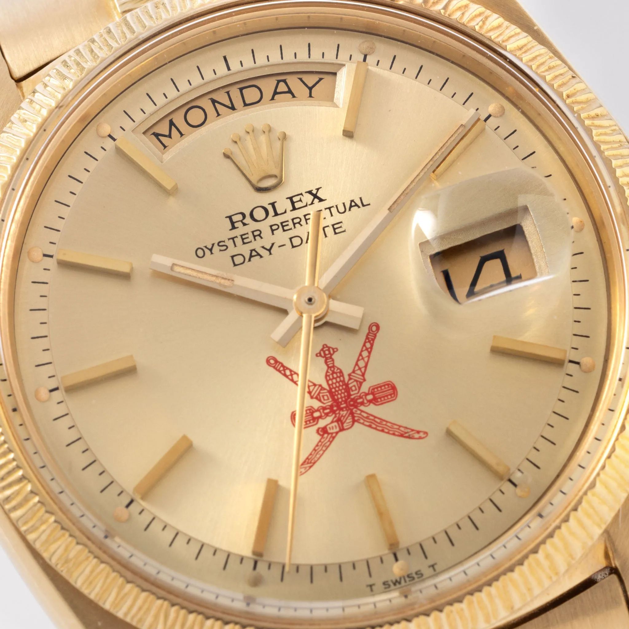Rolex Day-Date 1807 Oman Khanjar Dial Retailed by Asprey “Bark”