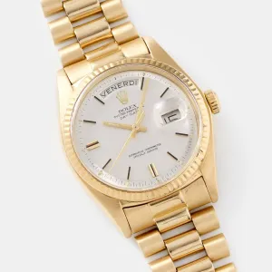 Rolex Day-Date Linen Dial 1803