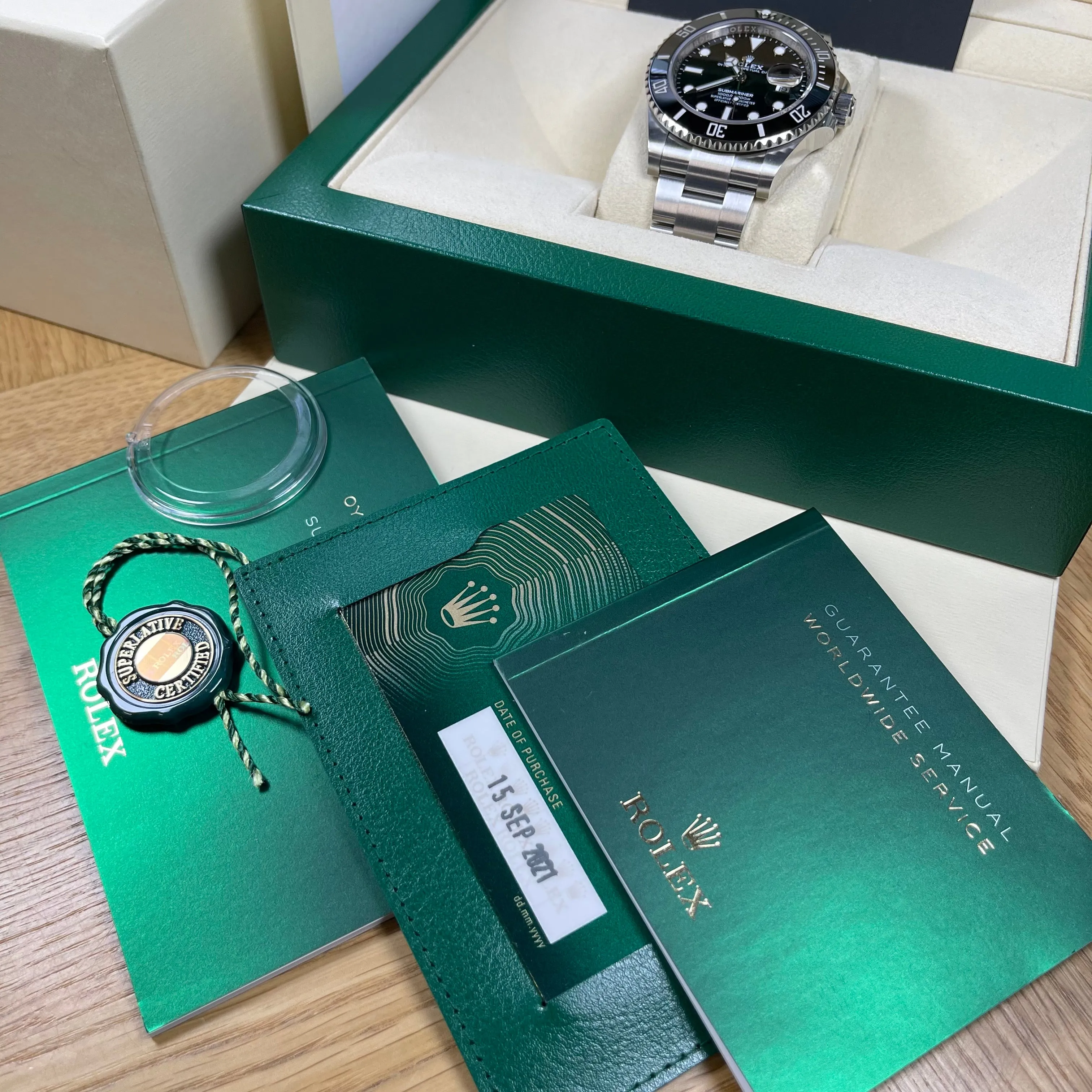 Rolex Submariner Date 126610LN 41mm Unworn 2021 Full Set Watch