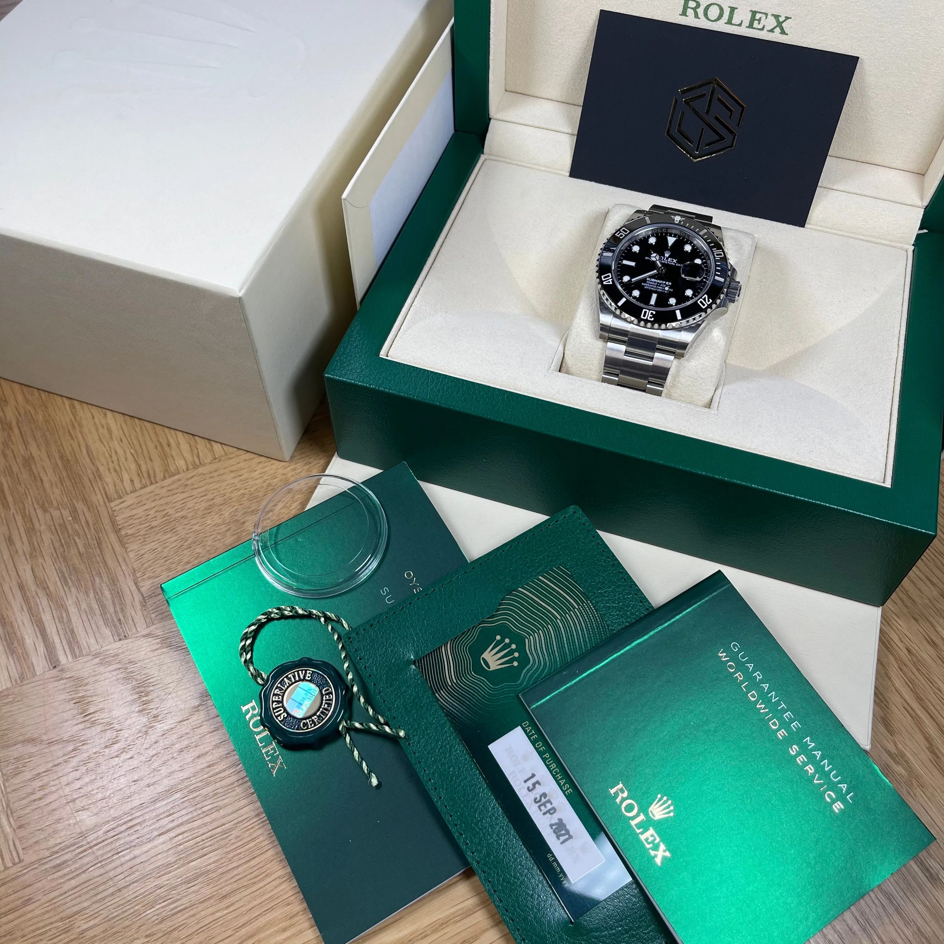 Rolex Submariner Date 126610LN 41mm Unworn 2021 Full Set Watch