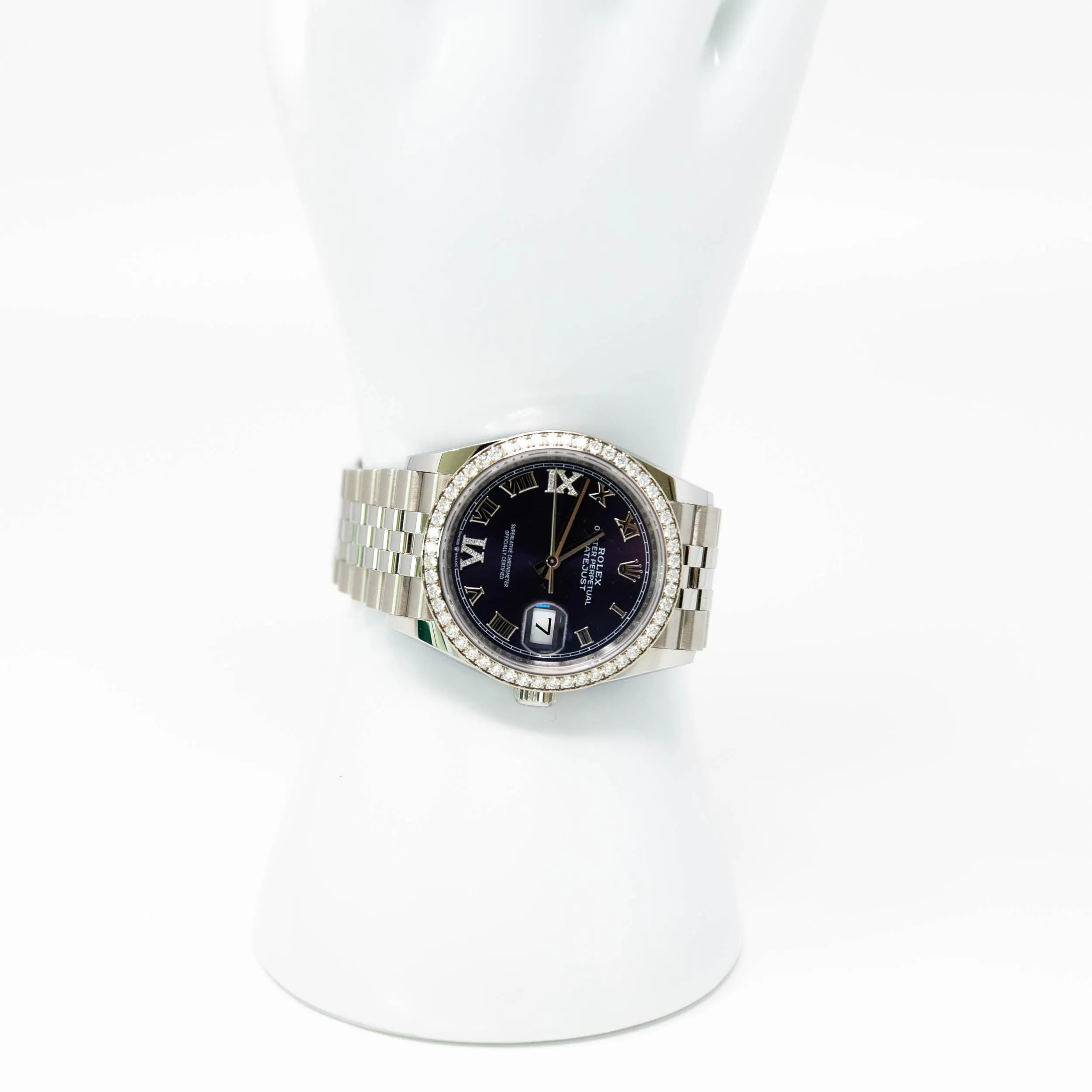 Rolex White Gold & Diamond Datejust 36mm