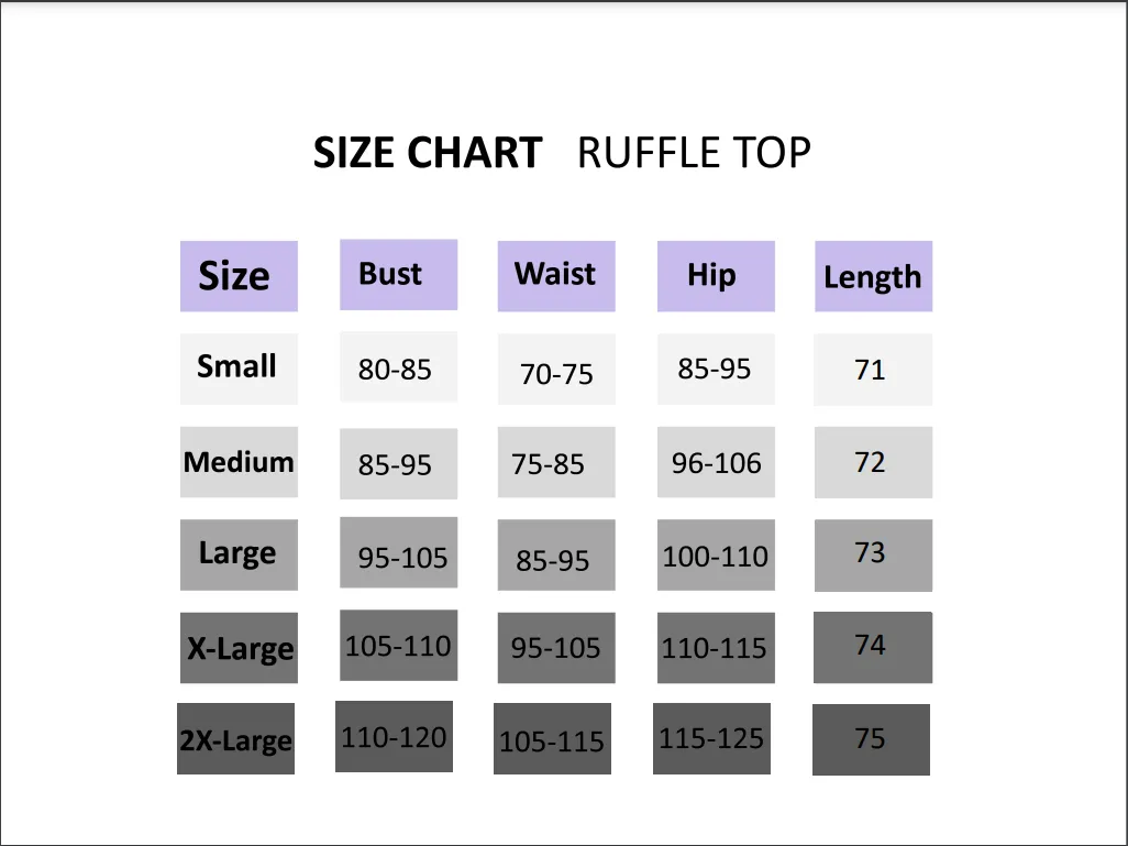 Ruffle Top - Earth Red