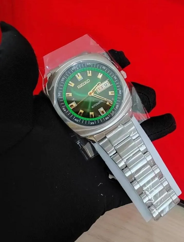 SEIKO 1:1 SNKM97 Re-craft Series Stainless Steel Automatic Men's Watch