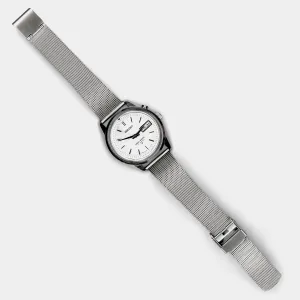 Seiko Bell-Matic Alarm Ref. 4006-7011 Silver Sunburst Dial Circa 1970 Wristwatch