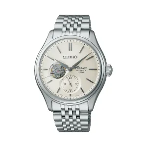 Seiko - SPB469J Presage Classic Series ‘Shiro-iro’ Open Heart Automatic Watch