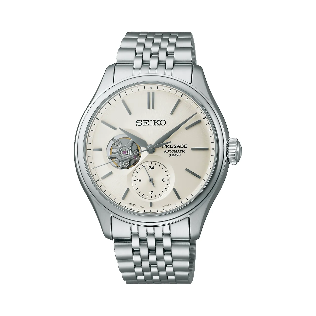 Seiko - SPB469J Presage Classic Series ‘Shiro-iro’ Open Heart Automatic Watch