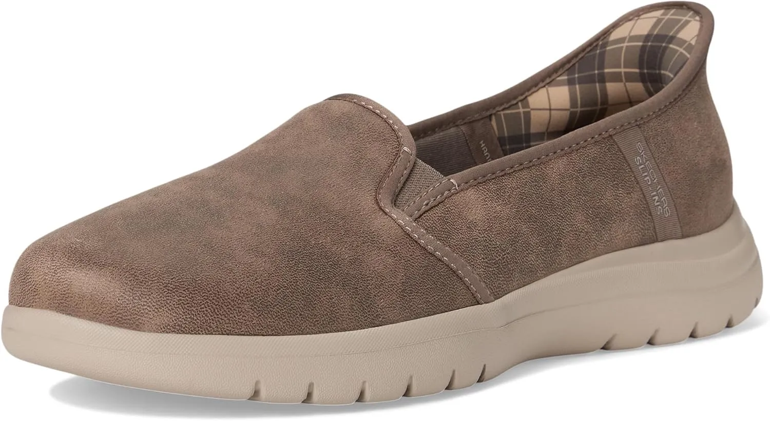 SKECHERS Women's Hands Free Slip-ins On-The-go Flex Double Gore Loafer