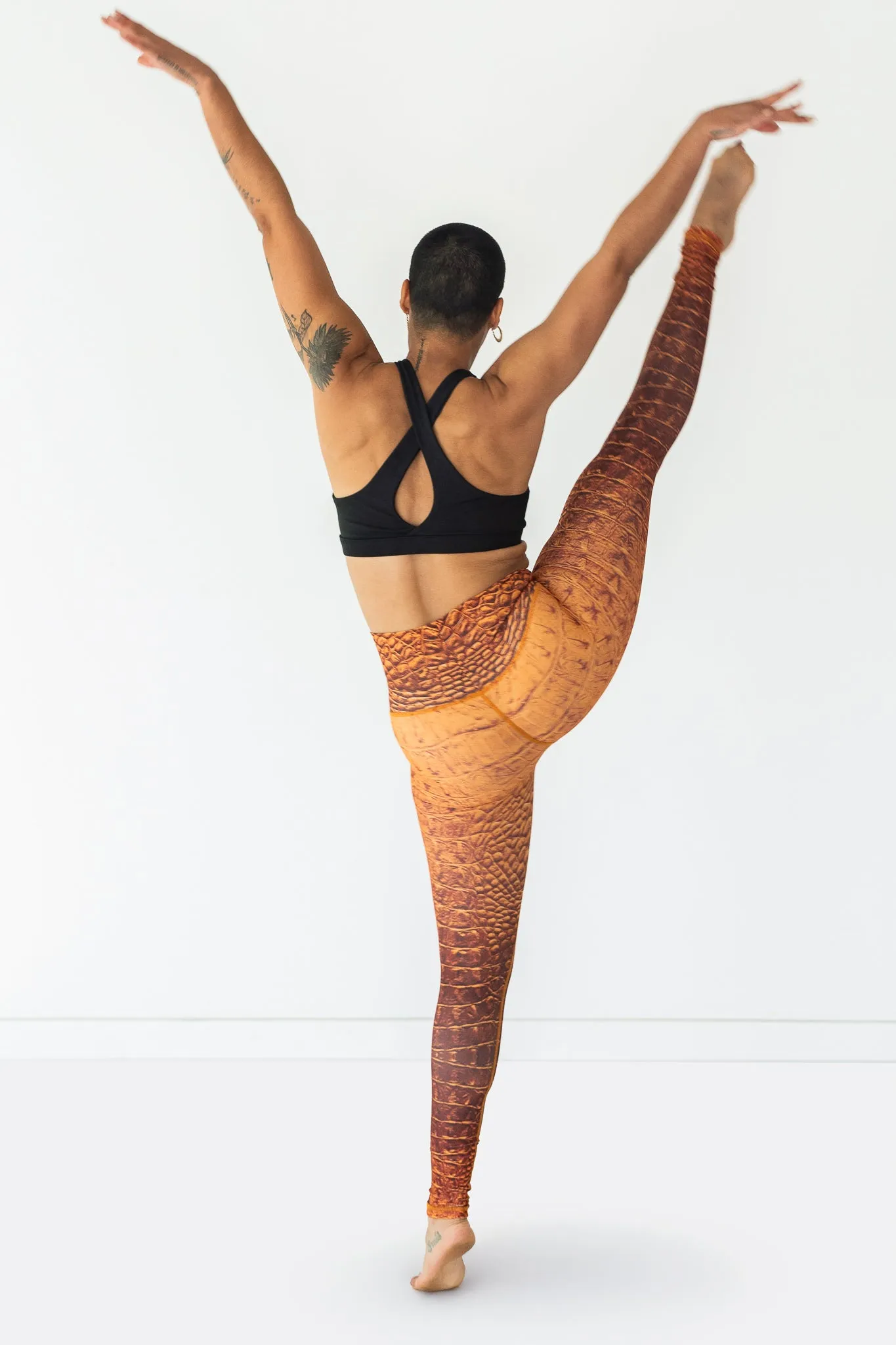 Sol Legging | Croc Tangerine