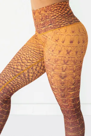 Sol Legging | Croc Tangerine