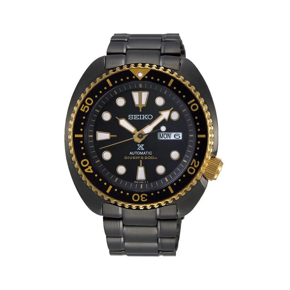 SRPD50K - Prospex Limited Edition Black & Gold Turtle Automatic Divers Watch