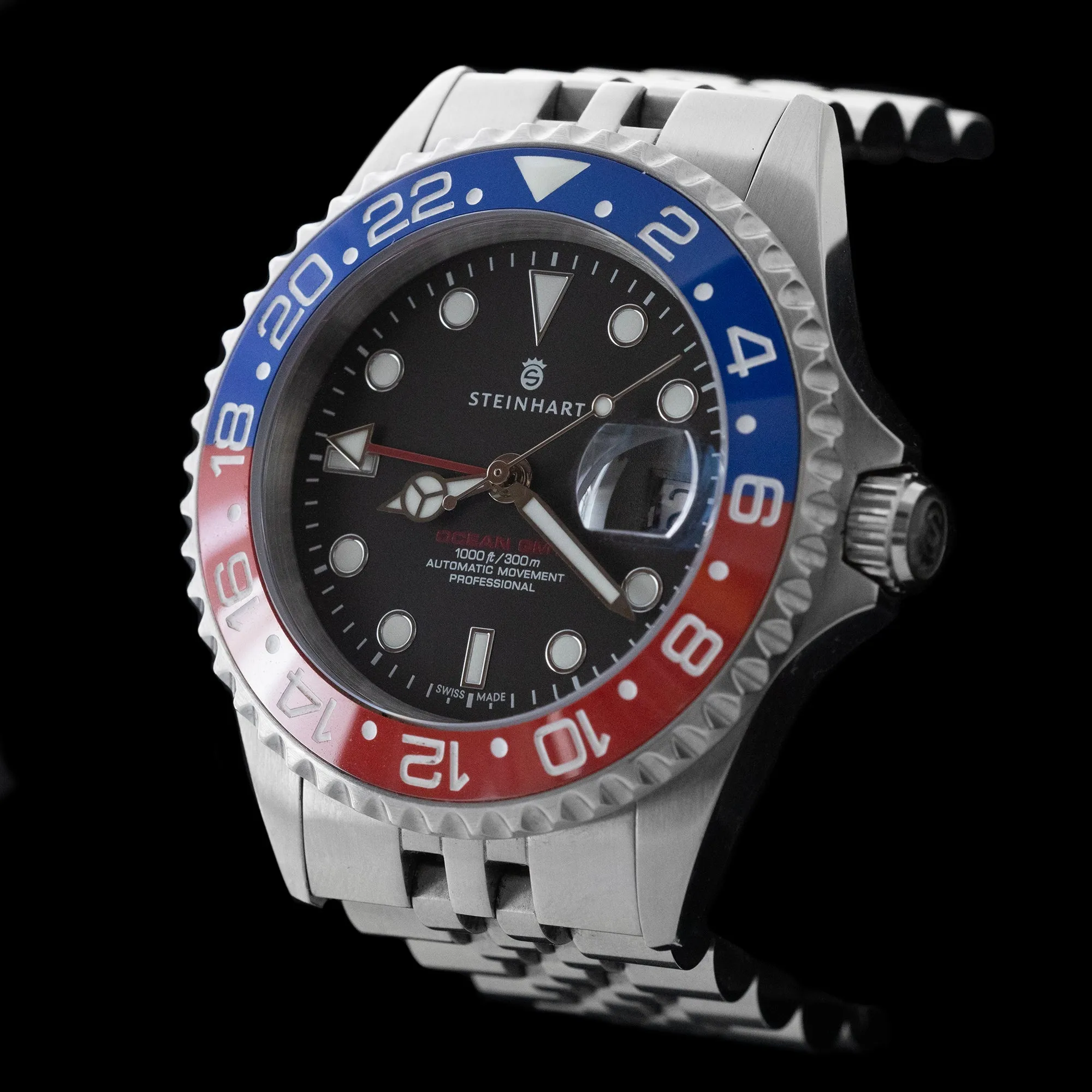 Steinhart - 2021 Ocean One GMT Ceramic 'Pepsi'