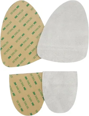 Stick-on Suede Soles with Industrial-Strength Adhesive Backing. Resole Old Dance Shoes or Turn Sneakers into Perfect Dance Shoes. [Suede-M, Suede-XL]