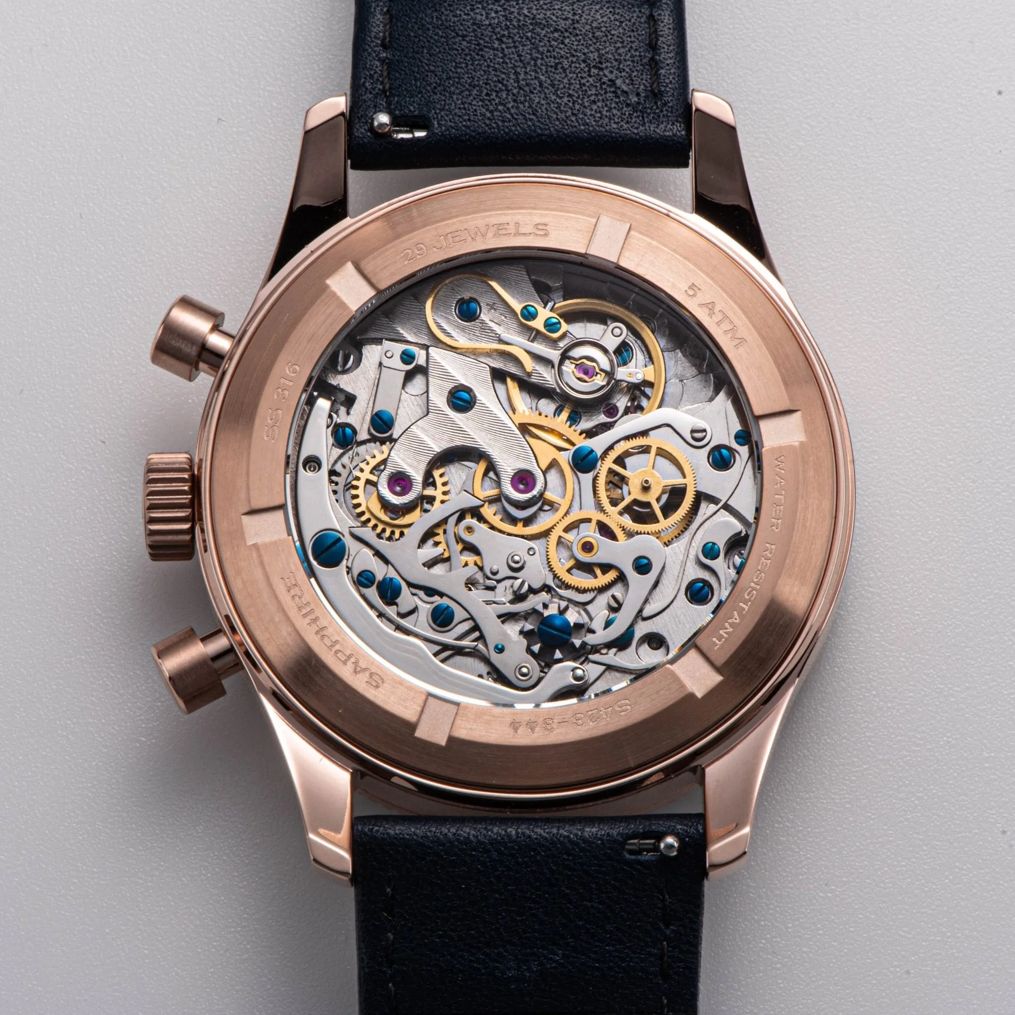Sugess S423 Pilot Chronograph - Sea-Gull ST19 Movement