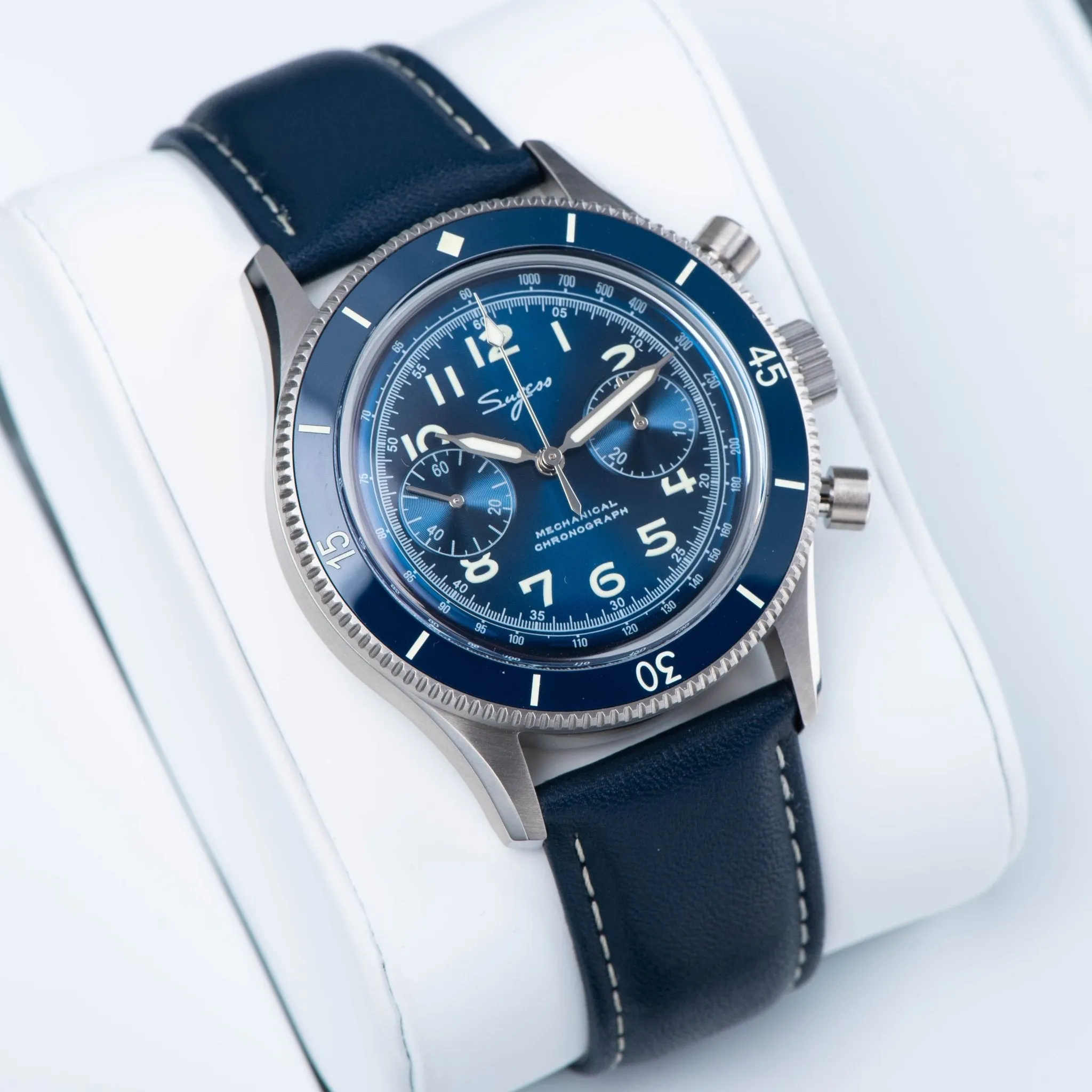 Sugess S423 Pilot Chronograph - Sea-Gull ST19 Movement