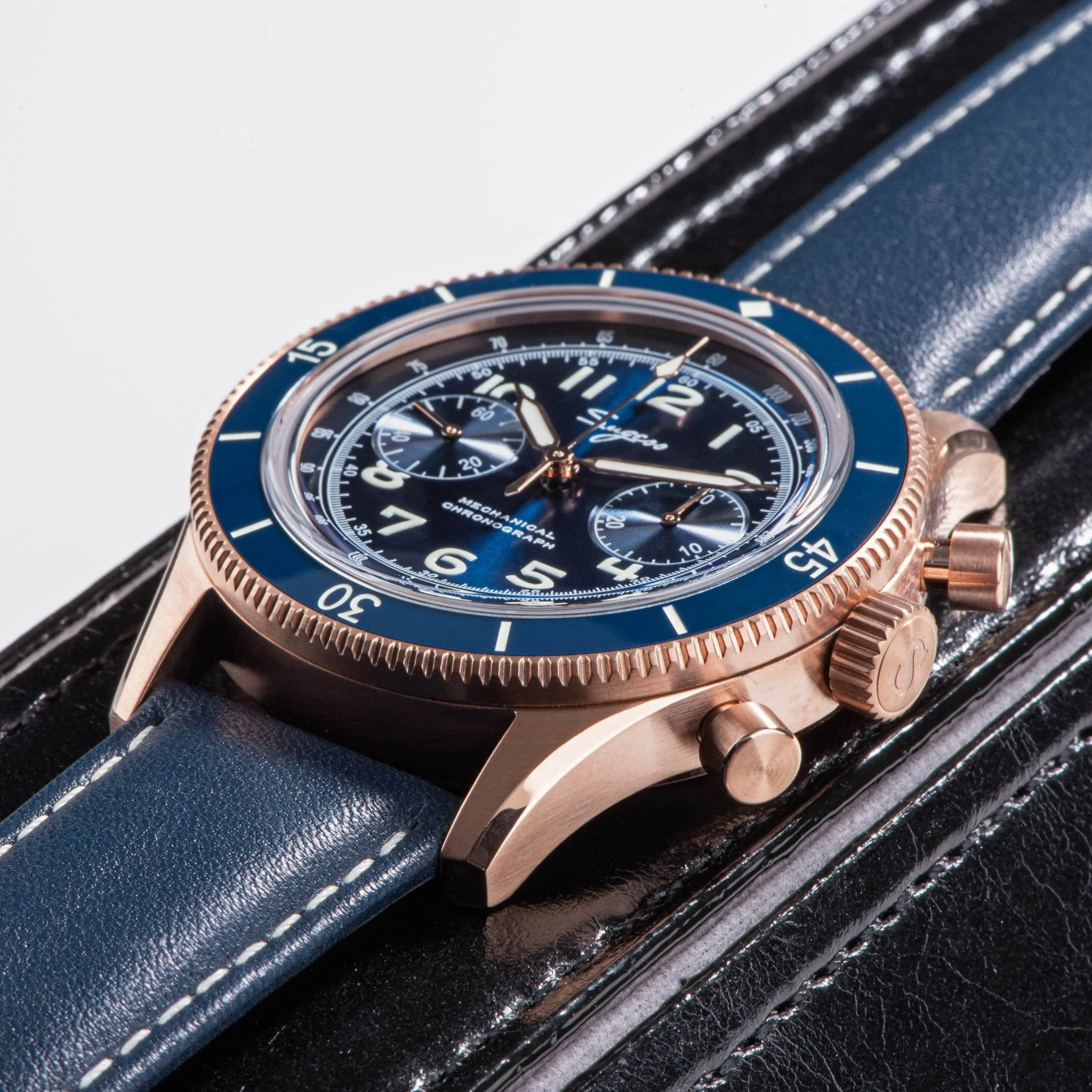Sugess S423 Pilot Chronograph - Sea-Gull ST19 Movement
