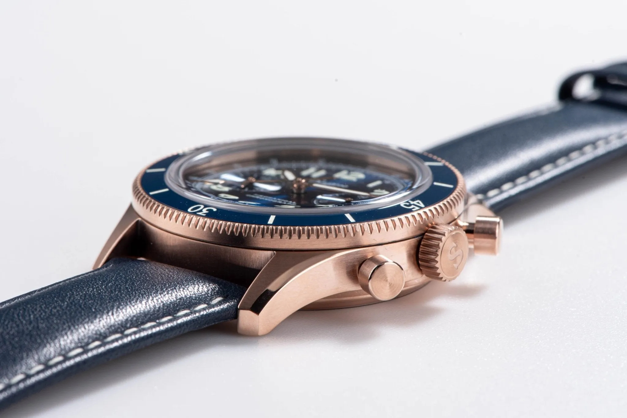 Sugess S423 Pilot Chronograph - Sea-Gull ST19 Movement