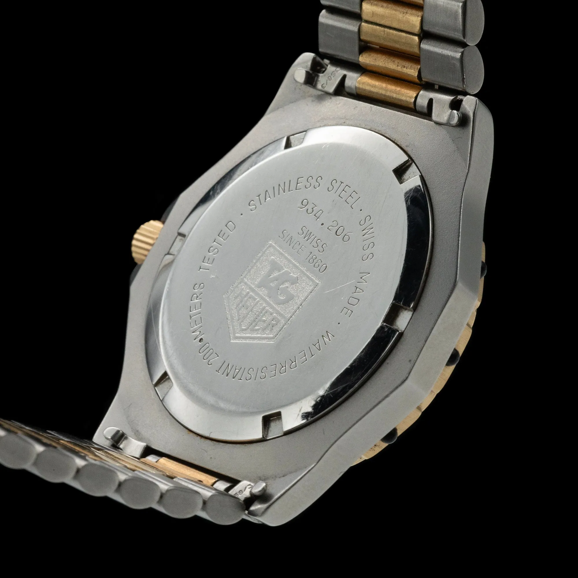 TAG Heuer - 3000 Professional 200 Meters Two-Tone 934.206