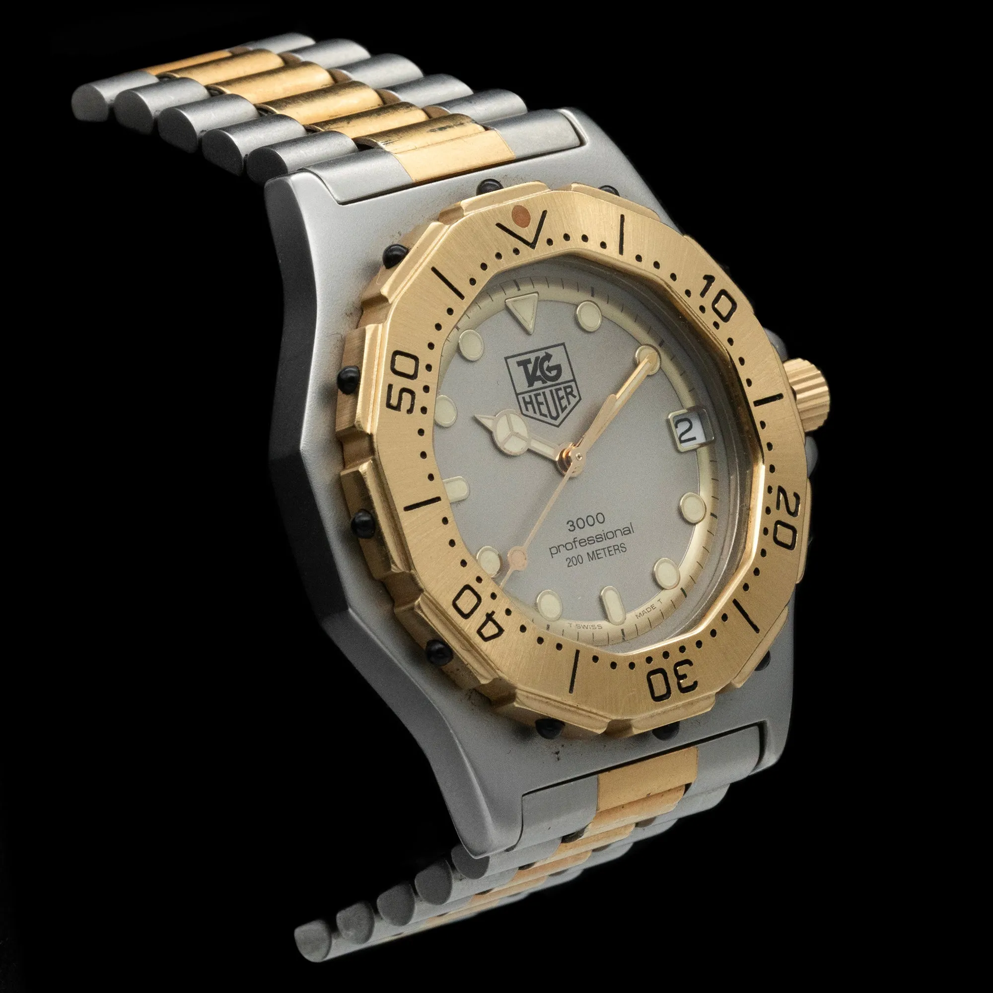 TAG Heuer - 3000 Professional 200 Meters Two-Tone 934.206