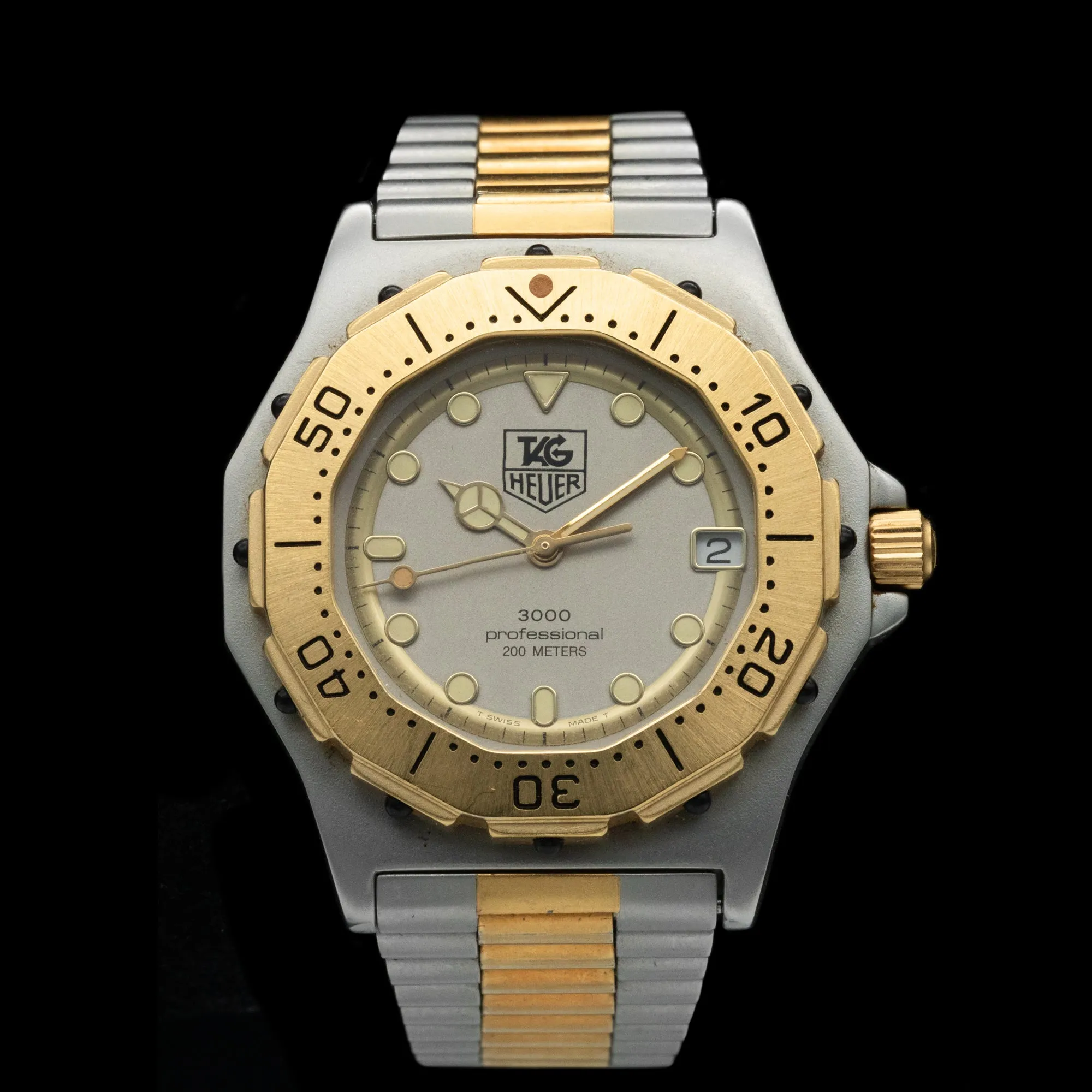 TAG Heuer - 3000 Professional 200 Meters Two-Tone 934.206