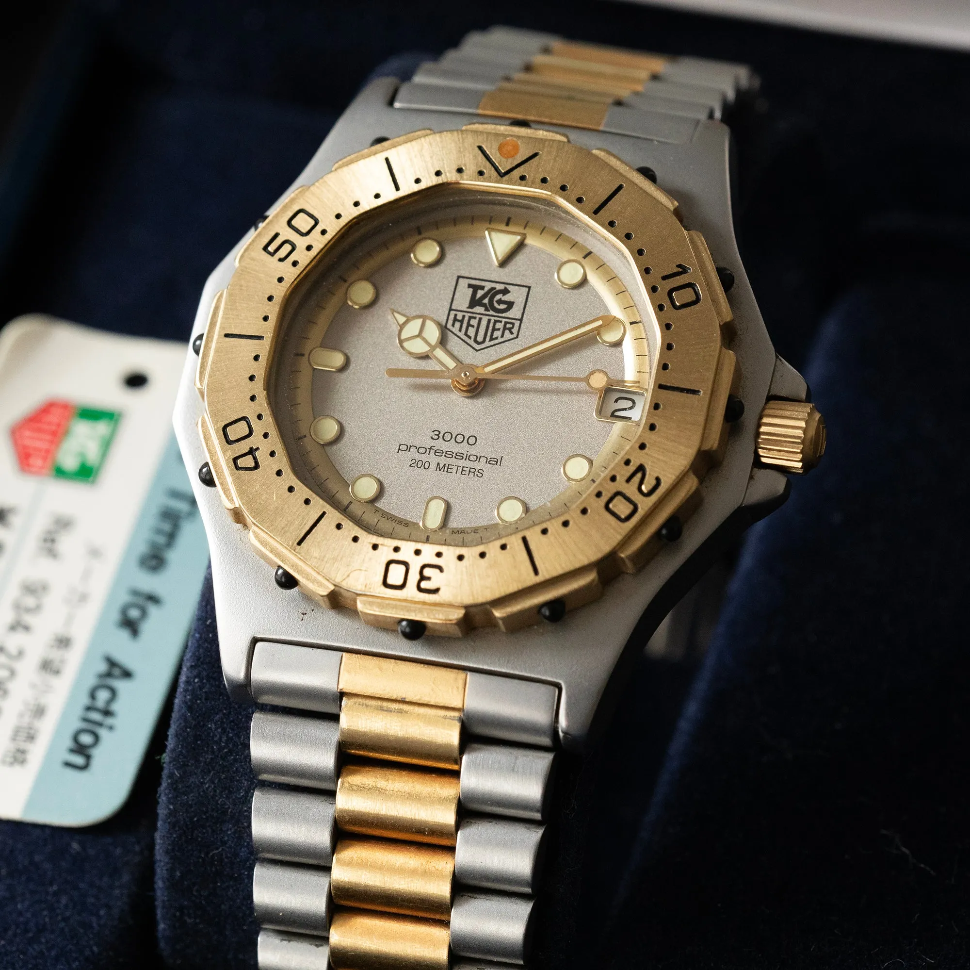 TAG Heuer - 3000 Professional 200 Meters Two-Tone 934.206
