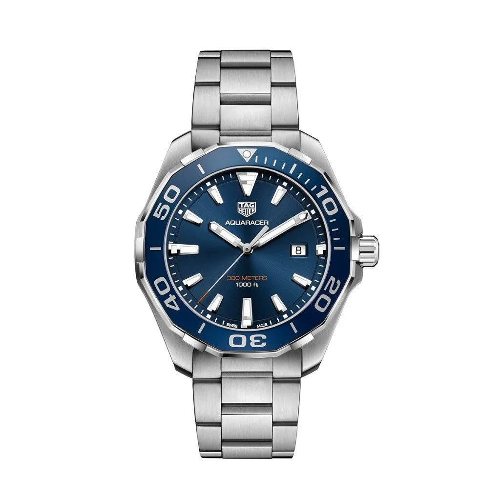 TAG Heuer Aquaracer 300M Mens 43mm Quartz Watch WAY101C.BA0746