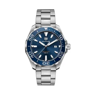 TAG Heuer Aquaracer 300M Mens 43mm Quartz Watch WAY101C.BA0746
