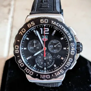 TAG HEUER Formula 1 Chronograph Watch Swiss Quartz Wristwatch